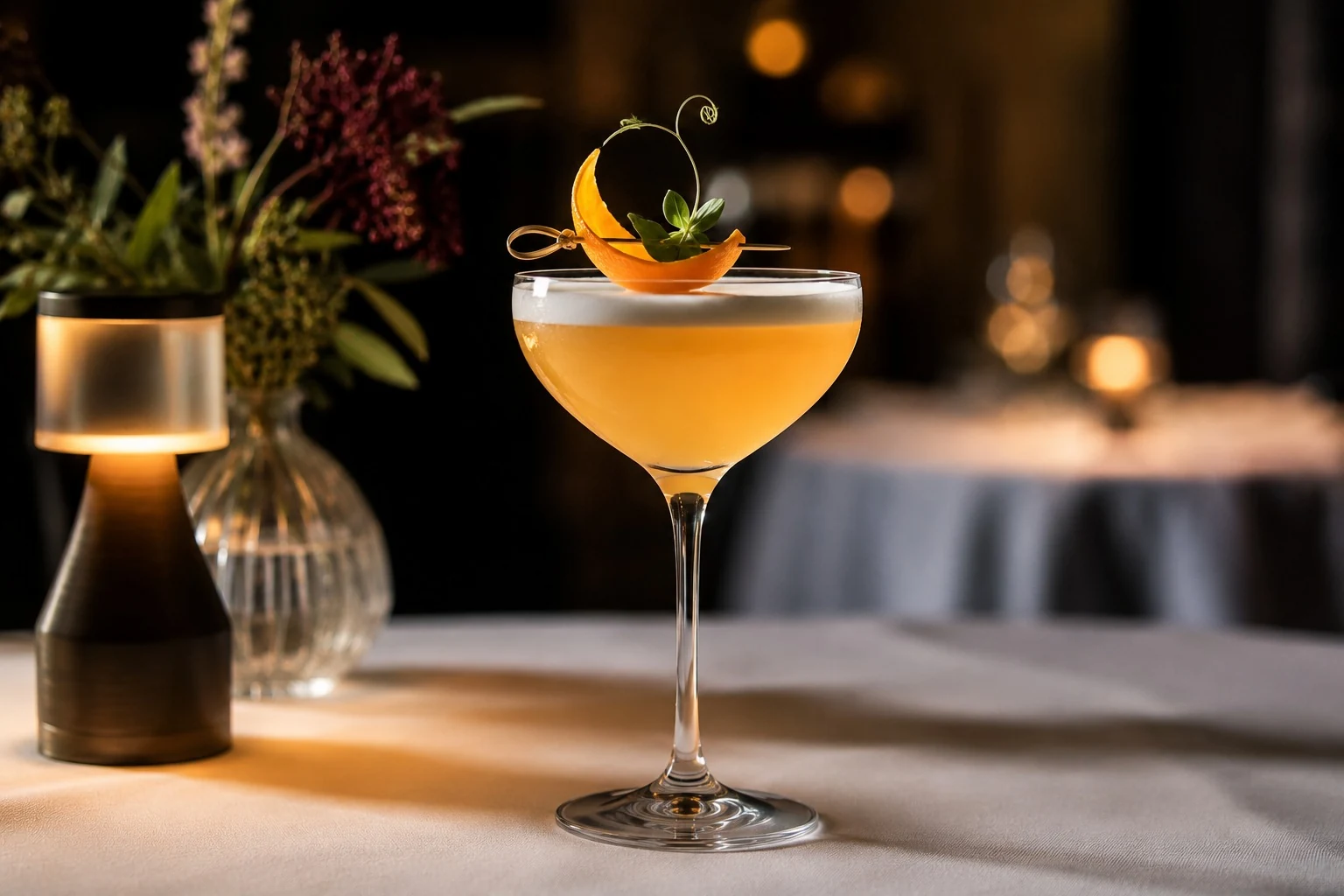 Fotografia gastronomica cocktail d'autore in ristorante a Lanzarote di LA ZAMBELLI STUDIO